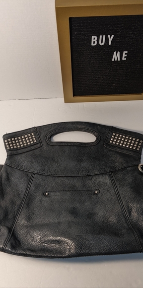 B. Makowski Studded Handbag - Picture 2 of 5